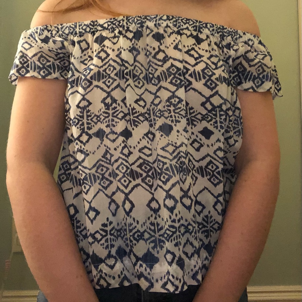 Bella Dahl off the shoulder top